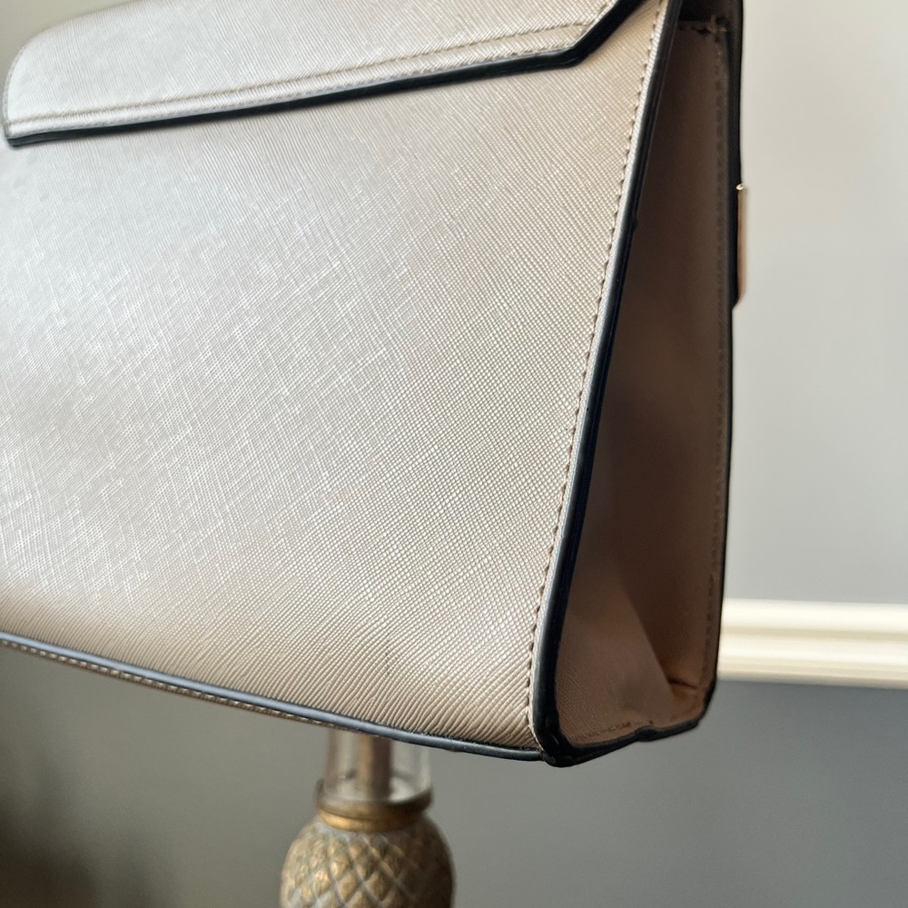 Dune London Gorgeous Gray Crossbody Bag with Gold-Tone Accents & Straps (NWOT) - Picture 8 of 13